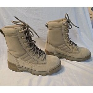 Original S.W.A.T. 9" Tactical Boots Tan Brown Women's Size‎ 5.5 #115002 New